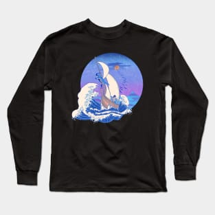 Great Wave Benders Dusk Long Sleeve T-Shirt